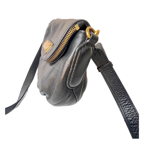 Marc by Marc Jacobs Black Leather Crossbody Bag - Picture 4 of 11